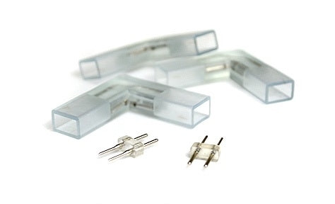 Hoek aansluiting 230V LED-strip Hoek aansluiting 230V LED-strip